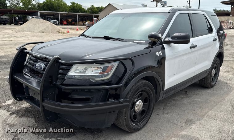 image for item DX5485 2016 Ford Explorer Police Interceptor SUV