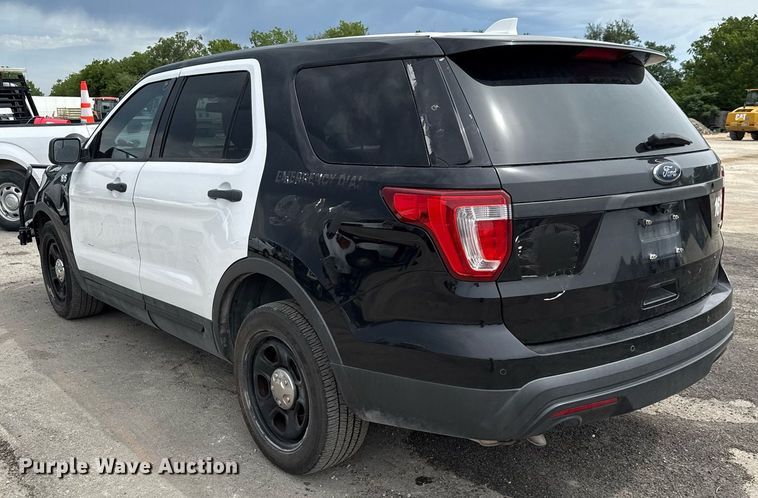 image for item DX5485 2016 Ford Explorer Police Interceptor SUV
