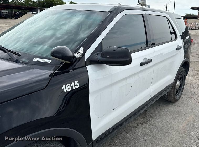 image for item DX5485 2016 Ford Explorer Police Interceptor SUV