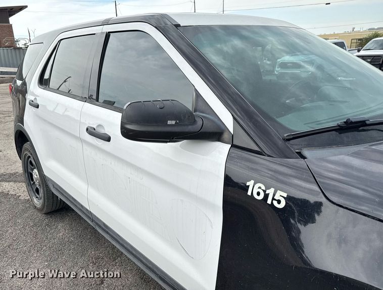image for item DX5485 2016 Ford Explorer Police Interceptor SUV