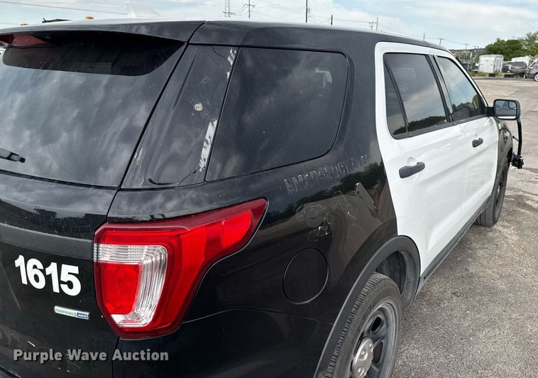 image for item DX5485 2016 Ford Explorer Police Interceptor SUV