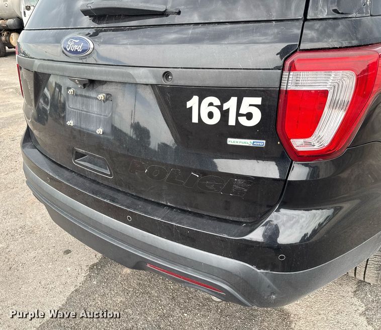 image for item DX5485 2016 Ford Explorer Police Interceptor SUV