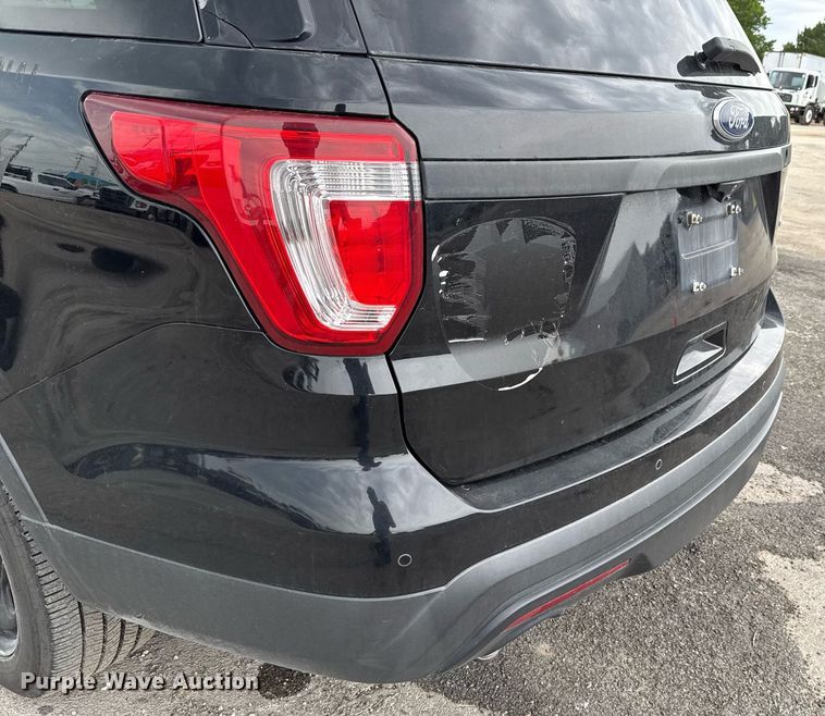 image for item DX5485 2016 Ford Explorer Police Interceptor SUV