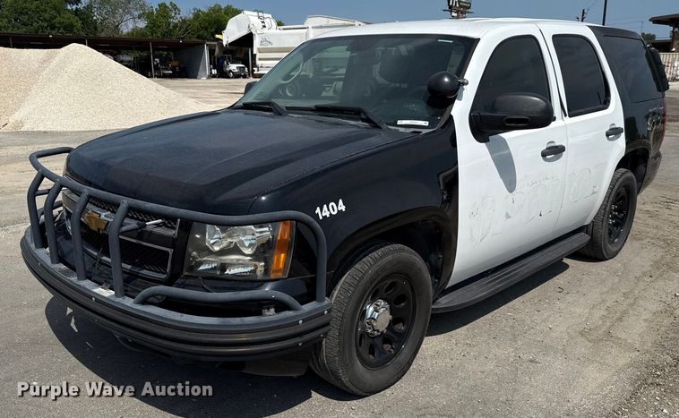 image for item DX5487 2014 Chevrolet Tahoe Police SUV