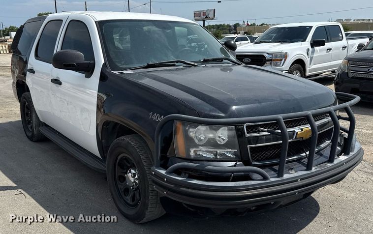 image for item DX5487 2014 Chevrolet Tahoe Police SUV