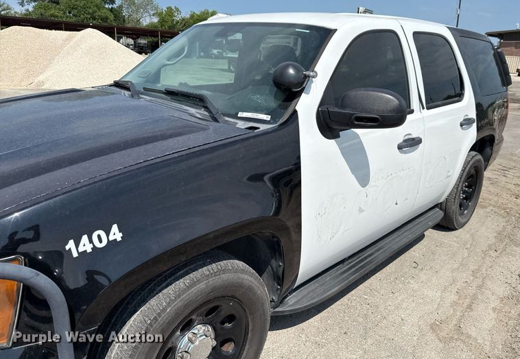 image for item DX5487 2014 Chevrolet Tahoe Police SUV