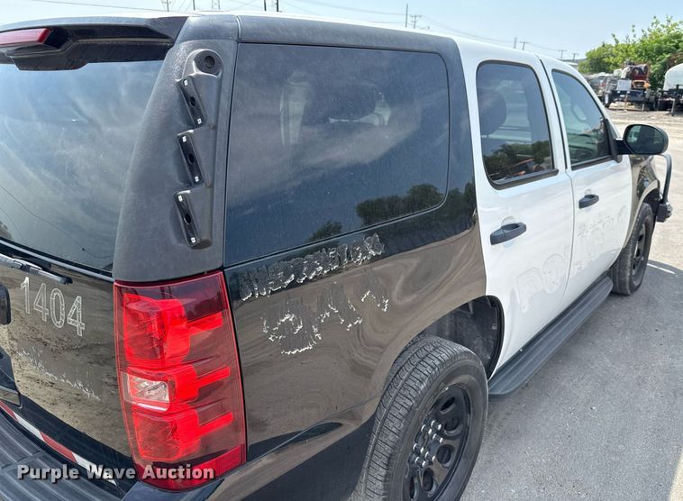 image for item DX5487 2014 Chevrolet Tahoe Police SUV
