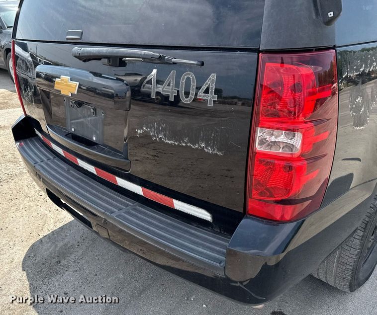 image for item DX5487 2014 Chevrolet Tahoe Police SUV