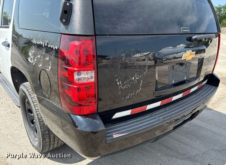 image for item DX5487 2014 Chevrolet Tahoe Police SUV
