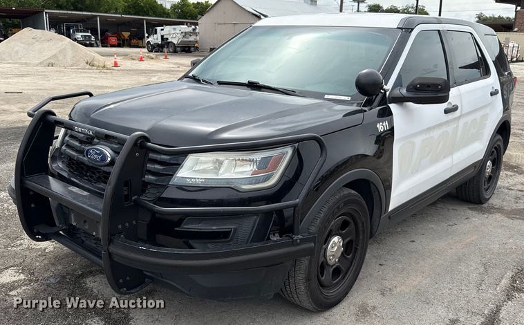 image for item DX5490 2016 Ford Explorer Police Interceptor SUV