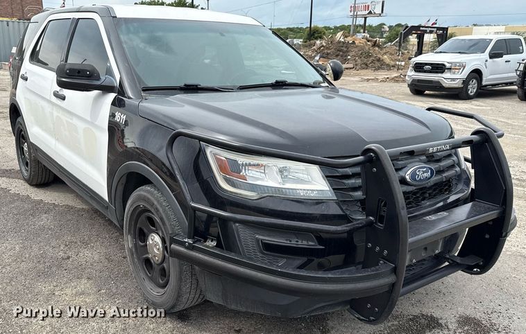 image for item DX5490 2016 Ford Explorer Police Interceptor SUV