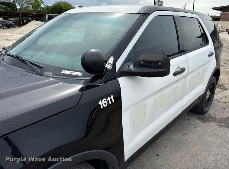 image for item DX5490 2016 Ford Explorer Police Interceptor SUV