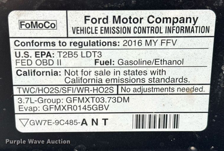 image for item DX5490 2016 Ford Explorer Police Interceptor SUV