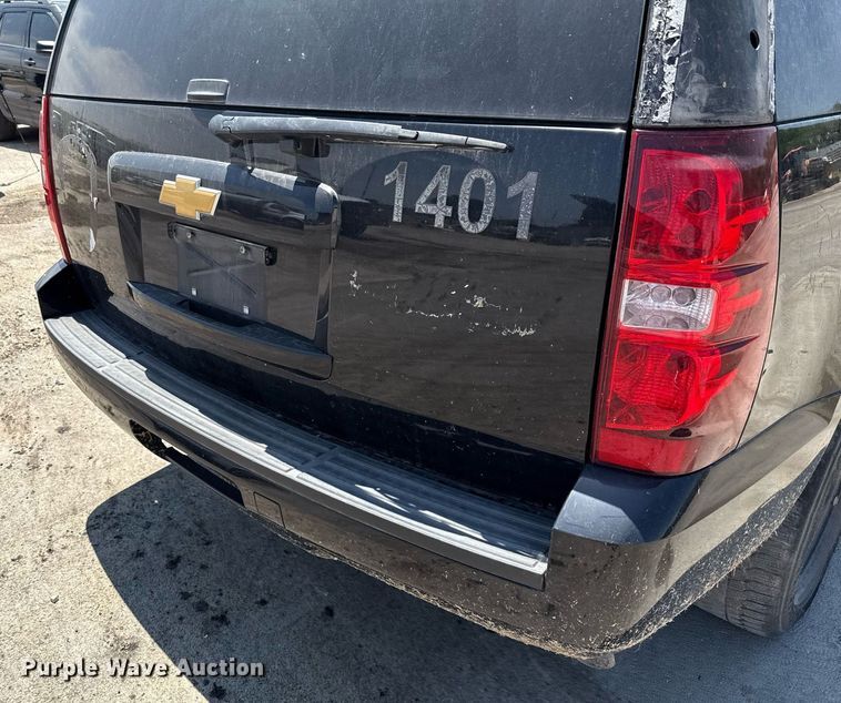 image for item DX5492 2014 Chevrolet Tahoe Police SUV