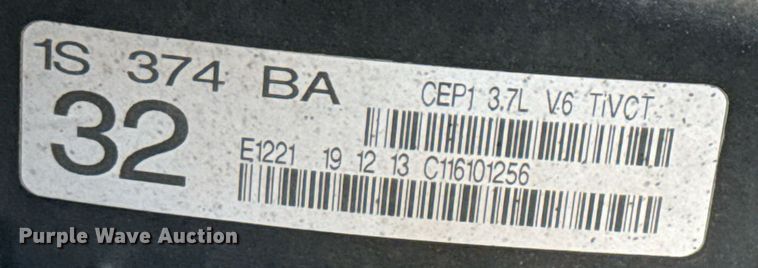 image for item DX5496 2014 Ford F150 XL SuperCab pickup truck