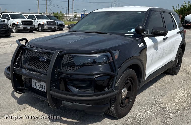 image for item DX5501 2020 Ford Explorer Police Interceptor SUV