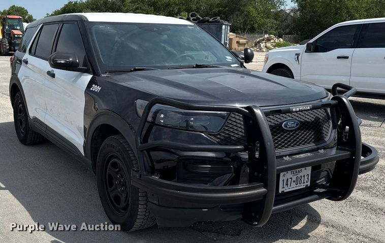 image for item DX5501 2020 Ford Explorer Police Interceptor SUV