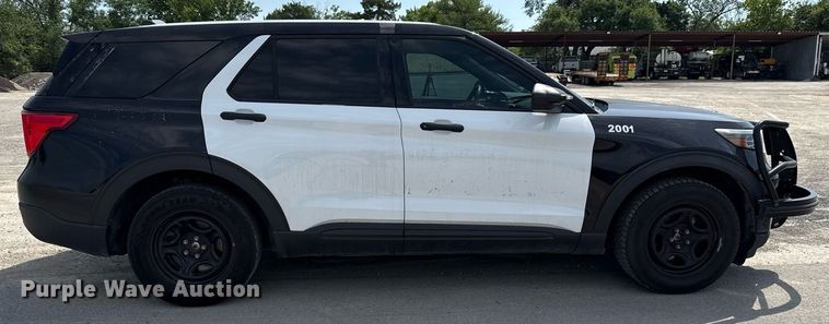 image for item DX5501 2020 Ford Explorer Police Interceptor SUV