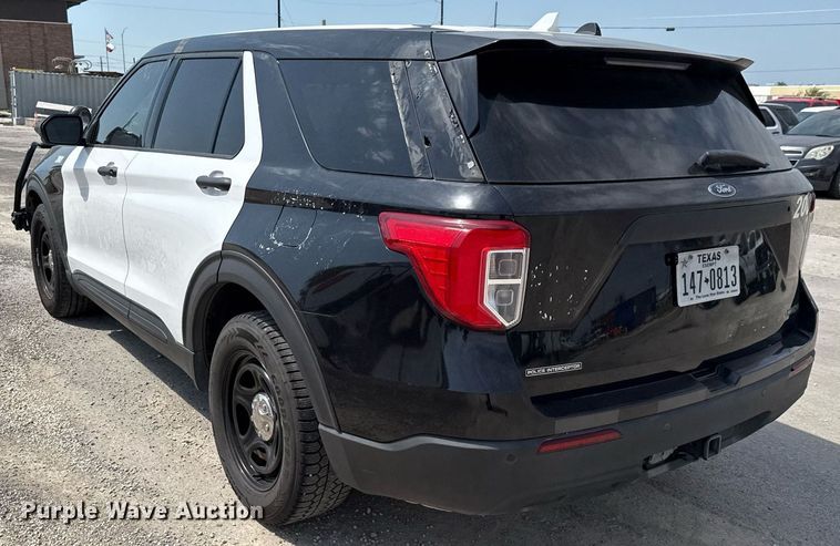 image for item DX5501 2020 Ford Explorer Police Interceptor SUV