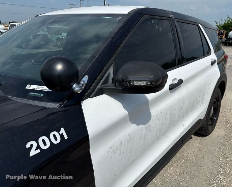 image for item DX5501 2020 Ford Explorer Police Interceptor SUV