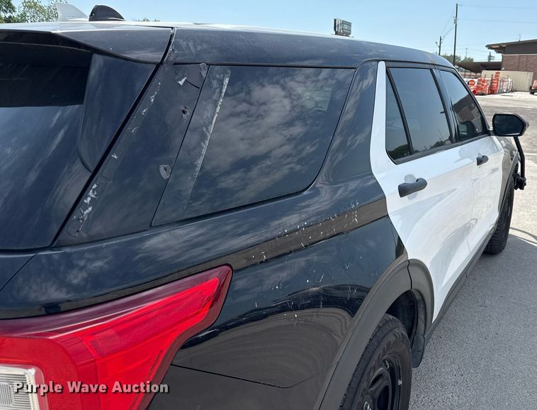 image for item DX5501 2020 Ford Explorer Police Interceptor SUV