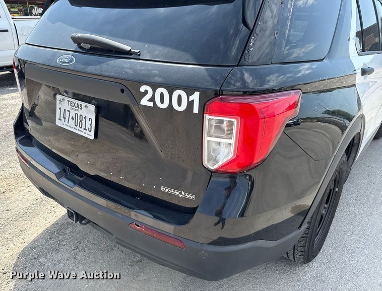 image for item DX5501 2020 Ford Explorer Police Interceptor SUV