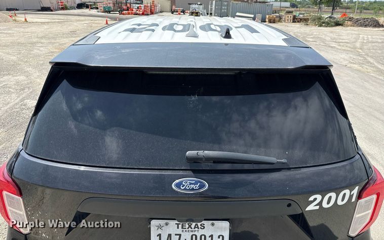 image for item DX5501 2020 Ford Explorer Police Interceptor SUV