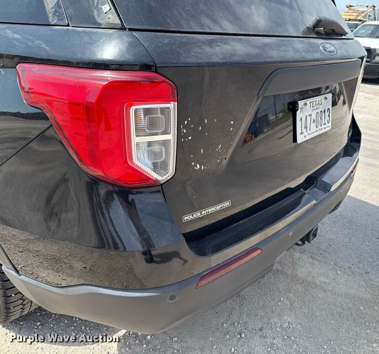 image for item DX5501 2020 Ford Explorer Police Interceptor SUV