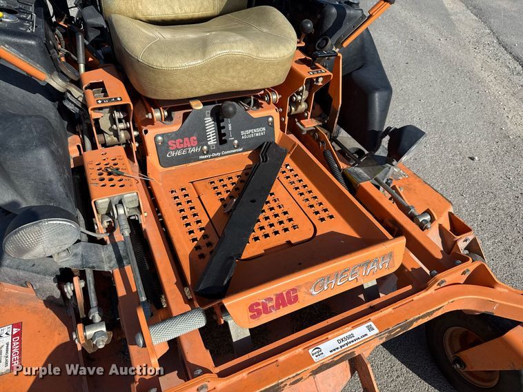 image for item DX5502 Scag Cheetah ZTR lawn mower