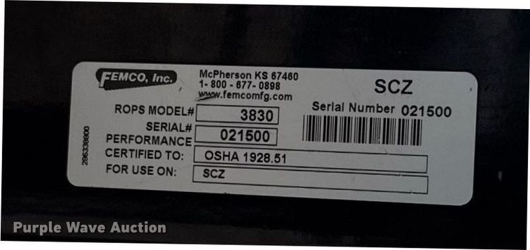 image for item DX5503 Scag Cheetah ZTR lawn mower