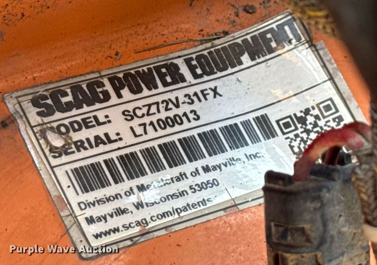 image for item DX5503 Scag Cheetah ZTR lawn mower