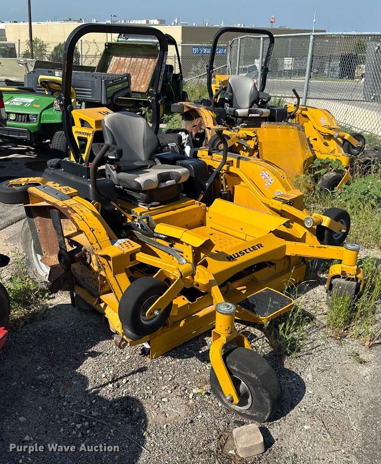 image for item DX5506 2016 Hustler Super 104 ZTR lawn mower