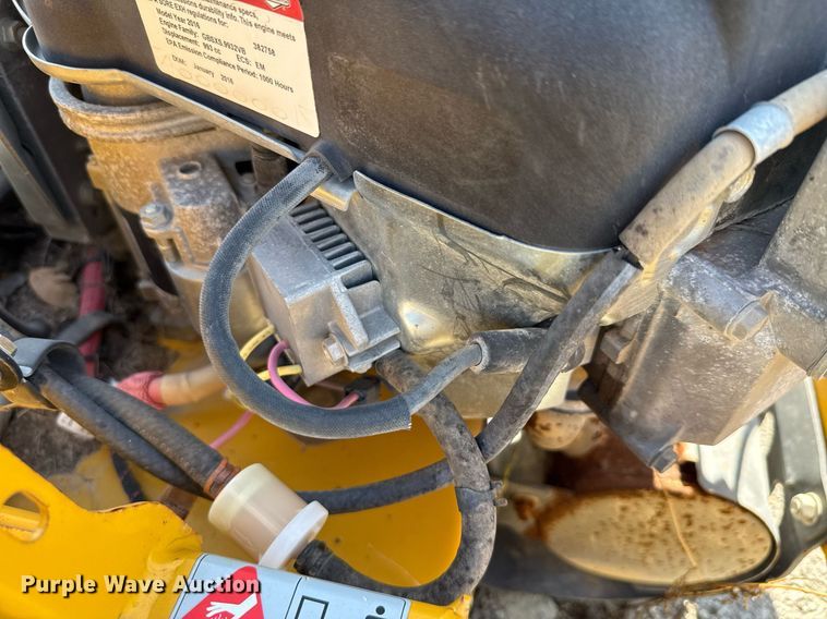 image for item DX5506 2016 Hustler Super 104 ZTR lawn mower