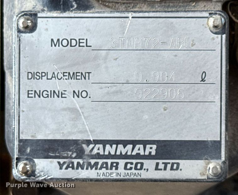 image for item DX5511 2013 Bobcat 3400XL utility vehicle