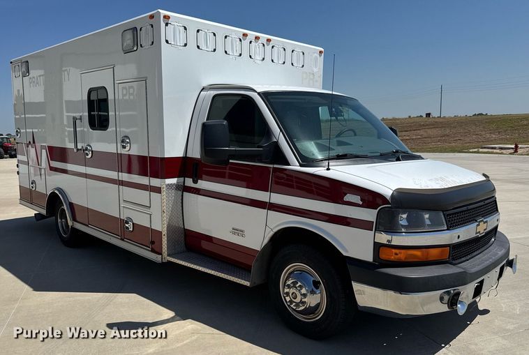 image for item DY0155 2015 Chevrolet Express G4500 ambulance
