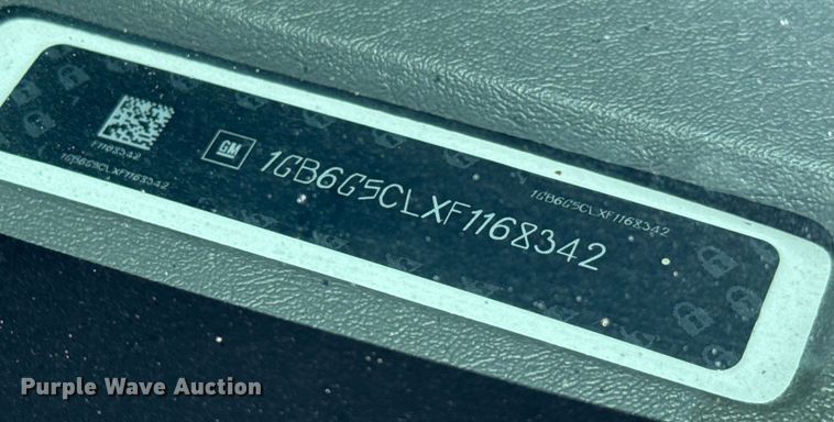 image for item DY0155 2015 Chevrolet Express G4500 ambulance