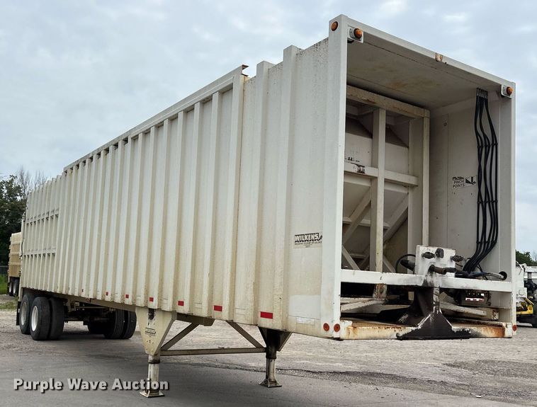 image for item DY0540 2013 Wilkens 4075FLE refuse trailer