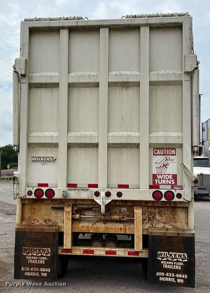 image for item DY0540 2013 Wilkens 4075FLE refuse trailer
