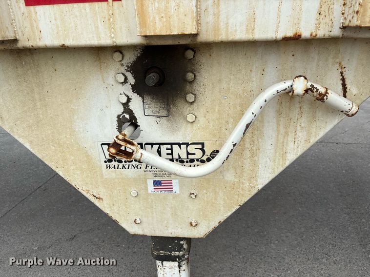image for item DY0540 2013 Wilkens 4075FLE refuse trailer