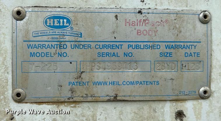 image for item DY0541 2017 Autocar ACX Xpeditor refuse truck