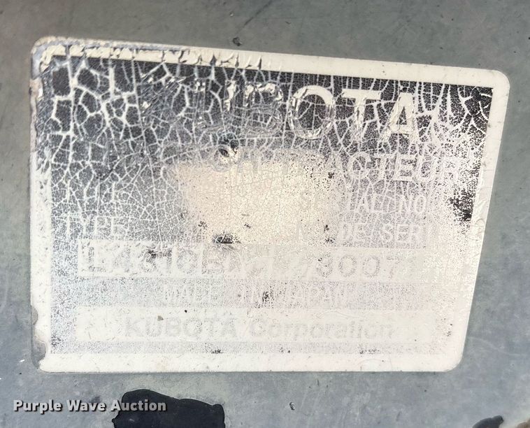 image for item DY0542 Kubota L4310 tractor