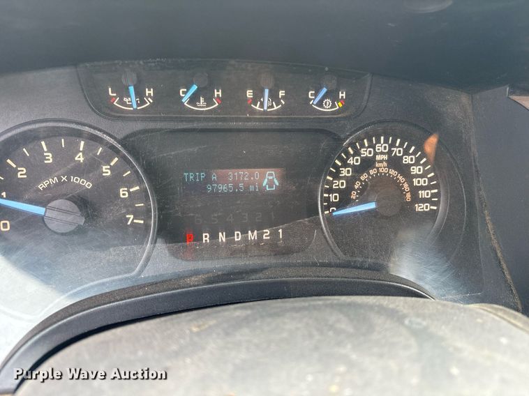 image for item DY0548 2012 Ford F150 SuperCrew pickup truck