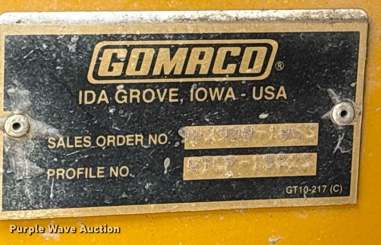 image for item DY0549 2018 Gomaco GT3600 slipform paver