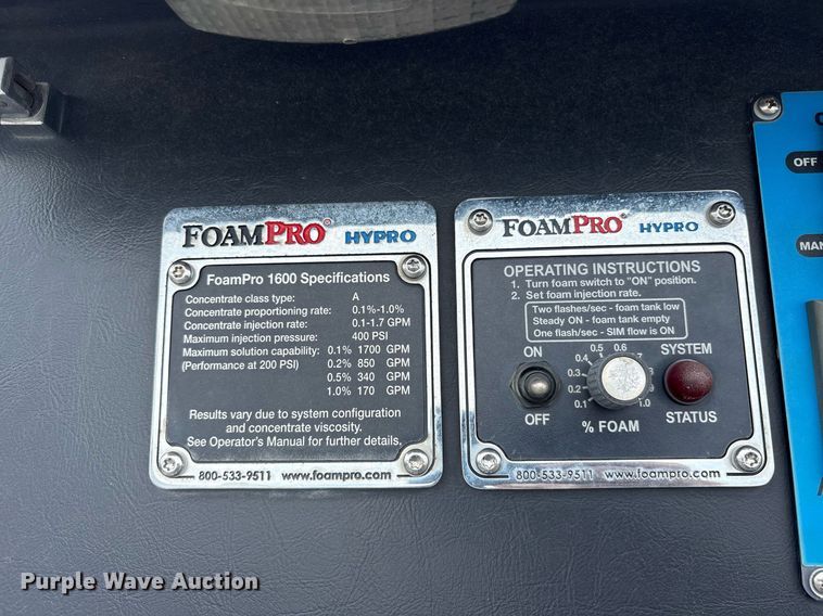 image for item DY0560 2009 Pierce Manufacturing Custom Contender pumper fire truck