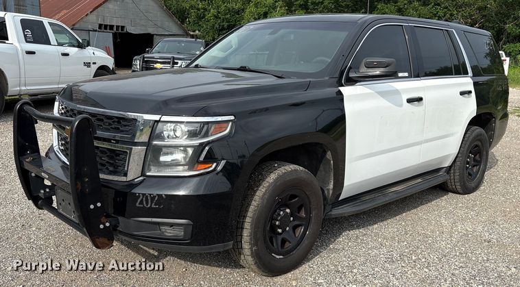 image for item DY0565 2019 Chevrolet Tahoe Police SUV