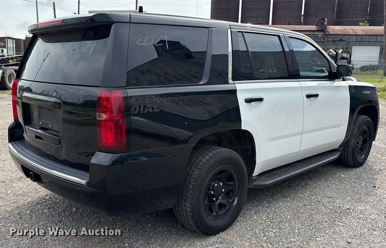 image for item DY0565 2019 Chevrolet Tahoe Police SUV
