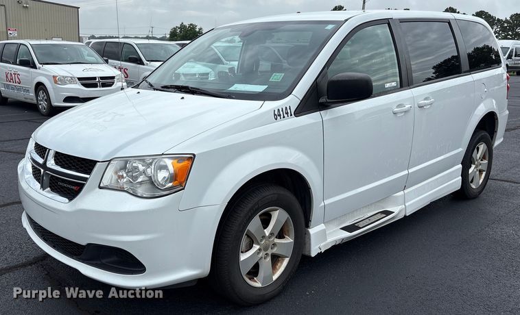 image for item DY0607 2018 Dodge Grand Caravan handicap accessible van