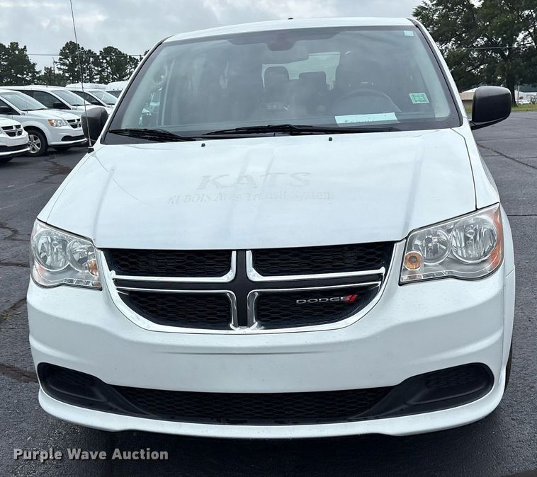 image for item DY0607 2018 Dodge Grand Caravan handicap accessible van