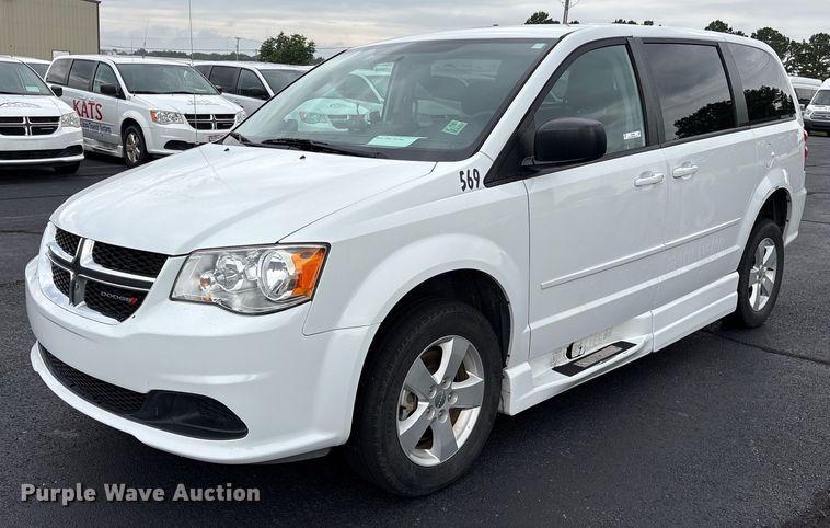 image for item DY0608 2017 Dodge Grand Caravan handicap accessible van