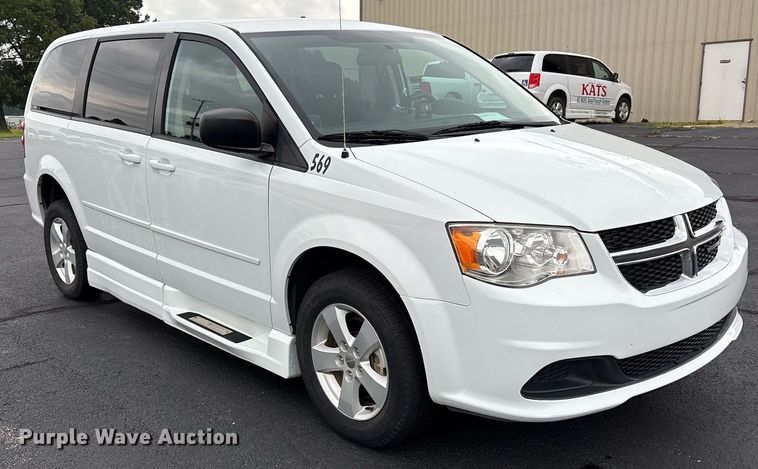 image for item DY0608 2017 Dodge Grand Caravan handicap accessible van